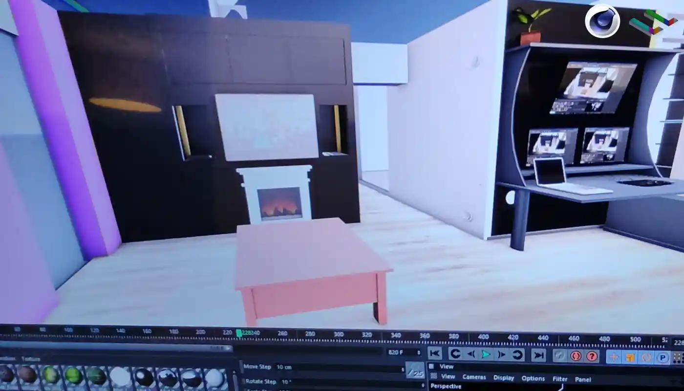 C4D Model of the DIY Cinewall by LolindirLink